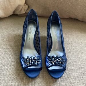 Cocktail open toe heels